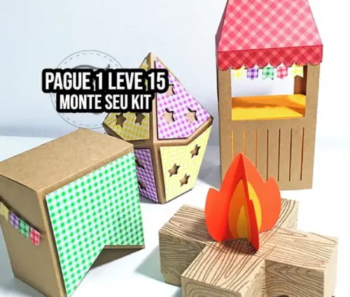 Arquivo de corte Festa Junina 6 STUDIO + 14 arquivos