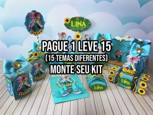 Arquivo de corte Frozen Fever STUDIO E PDF+14 ARQUIVOS