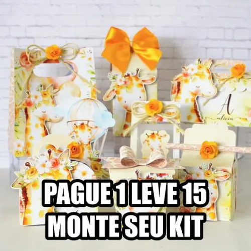 Arquivo de corte Girafinha STUDIO E PDF + 14 ARQUIVOS