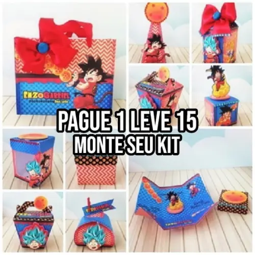 Arquivo de corte Goku STUDIO +14 ARQUIVOS
