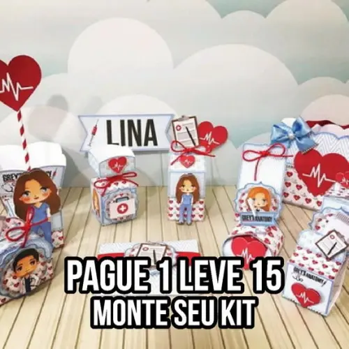 Arquivo de corte Greys Anatomy STUDIO + 14 ARQUIVOS
