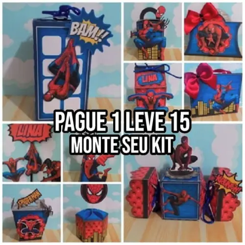 Arquivo de corte Homem Aranha 2 STUDIO +14 ARQUIVOS