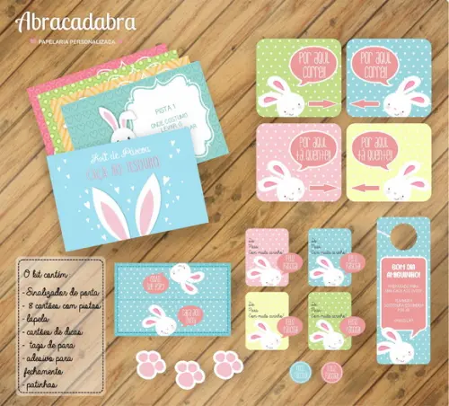 Arquivo de Corte Kit Caça aos Ovos de Páscoa 2 Studio/pdf