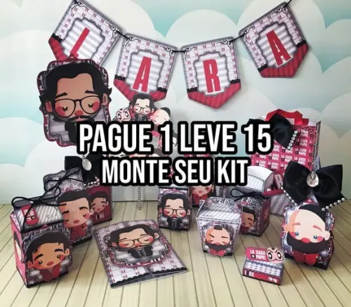 Arquivo De Corte La Casa De Papel Studio/pdf+14