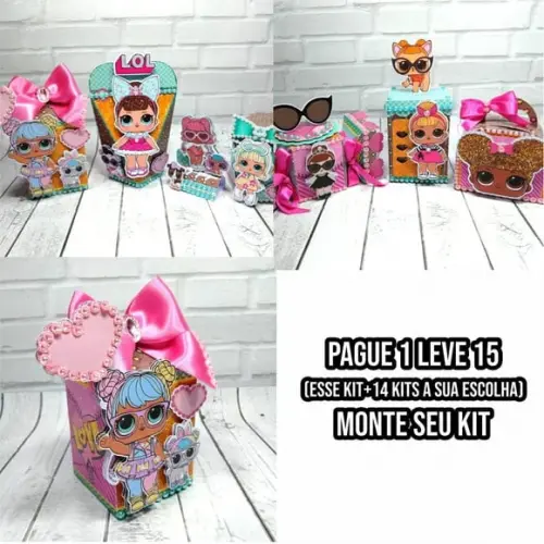 Arquivo de Corte Lol Surprise 5 Silhouette/pdf