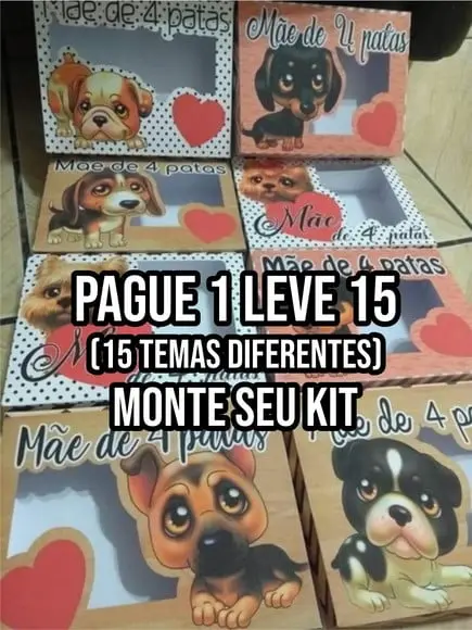 Arquivo de corte Mãe de 4 Patas STUDIO+14 ARQUIVOS