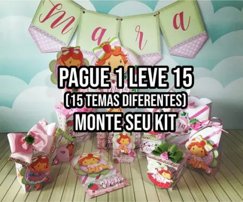 Arquivo De Corte Moranguinho Baby Studio/pdf+14