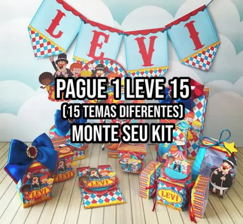 Arquivo de Corte Mundo Bita Circo Studio/pdf+14