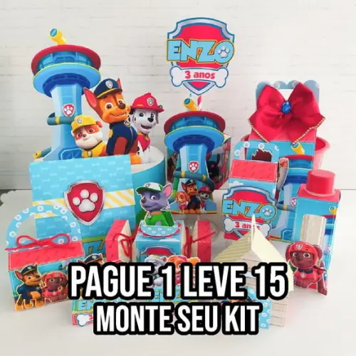 Arquivo de corte Patrulha Canina STUDIO/PDF +14 ARQUIVO