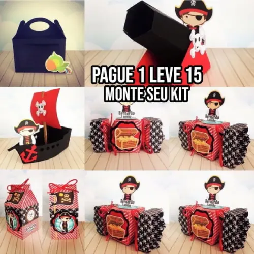 Arquivo de corte Pirata STUDIO +14 ARQUIVOS