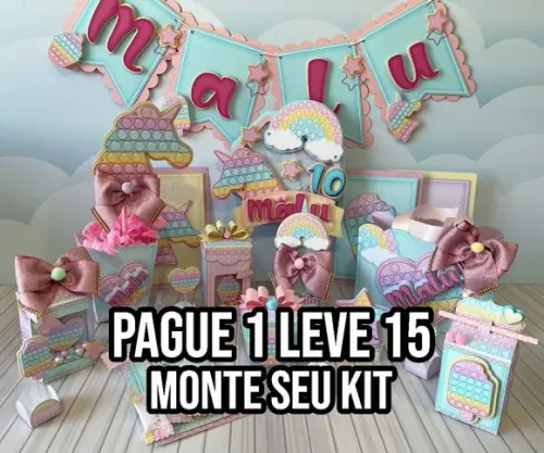 Arquivo de corte Pop it Menina STIDO/PDF + 14 ARQUIVOS
