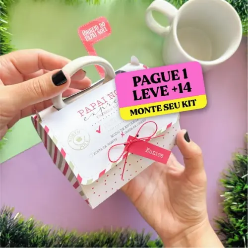 Arquivo de Corte Porta Caneca Natal 1