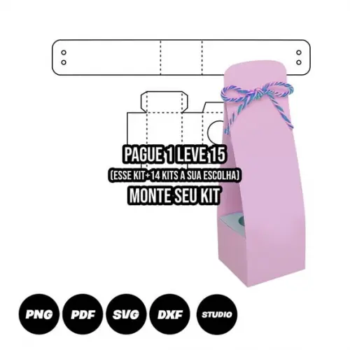Arquivo de Corte Porta Esmalte Molde Limpo 1