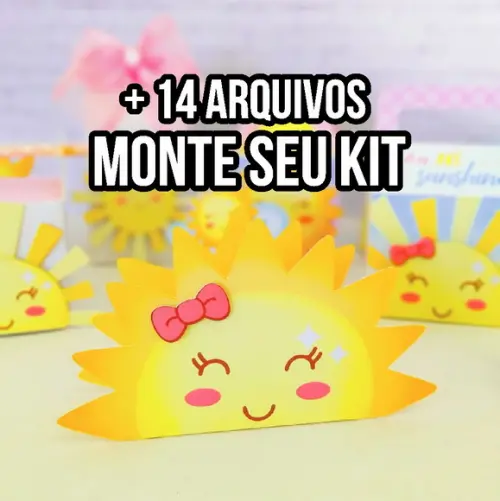 Arquivo de corte Raio de Sol STUDIO/PDF + 14 ARQUIVOS