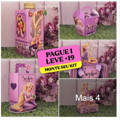 Arquivo de Corte Rapunzel Silhouette Studio