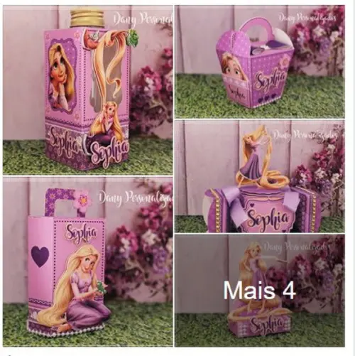 Arquivo de Corte Rapunzel Silhouette Studio