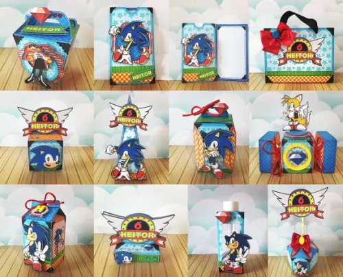 Arquivo de corte Sonic 3 STUDIO/PDF +14 ARQUIVOS