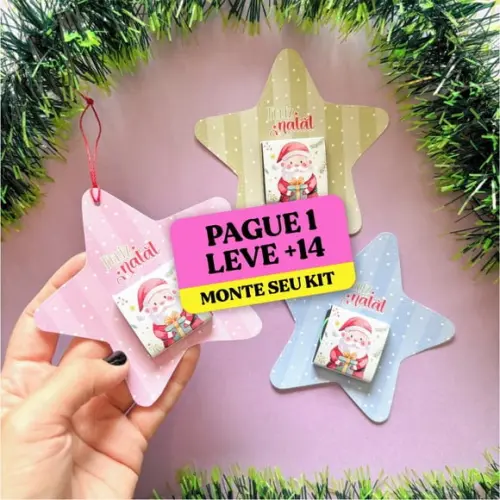 Arquivo de Corte Tag Estrela Natal