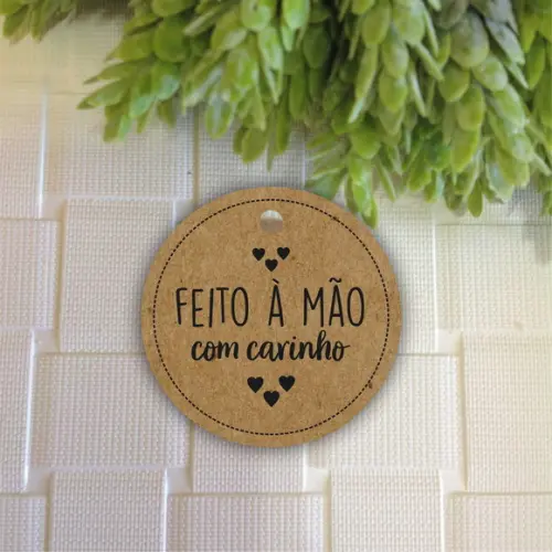 Arquivo de Corte Tag Feito à Mão com Amor 3