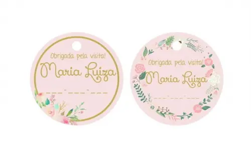 Arquivo de corte Tag Maternidade Menina STUDIO/PNG+14