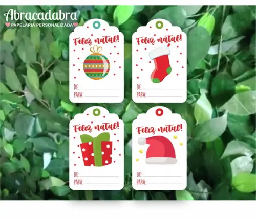 Arquivo de Corte Tag Natal