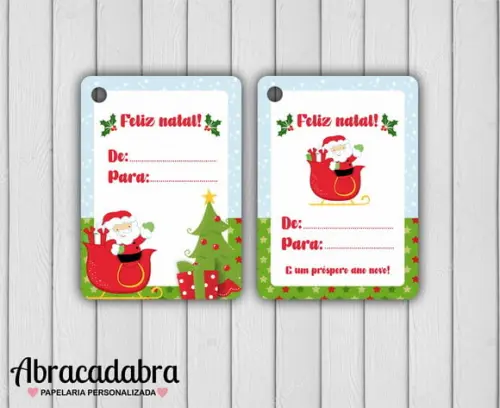Arquivo de Corte Tag Natal 11 Studio/pdf+14 Arquivos
