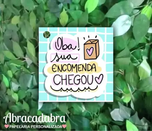 Arquivo de corte Tag oba sua encomenda chegou 3 STUDIO+14 AR