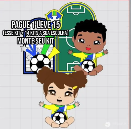 Arquivo de Corte Topo de Bolo Copa do Mundo 11 Studio+14
