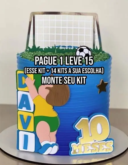 Arquivo de Corte Topo de Bolo Copa do Mundo 4 Studio/pdf+14