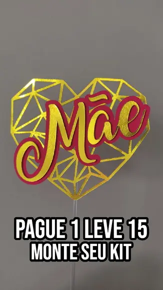 Arquivo de corte Topo de bolo Dia das mães 5 STUDIO+14