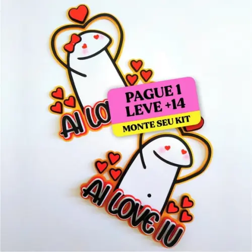 Arquivo de Corte Topo de Bolo Dia dos Namorados Flork 1