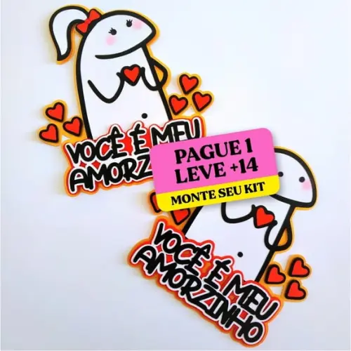 Arquivo de Corte Topo de Bolo Dia dos Namorados Flork 2