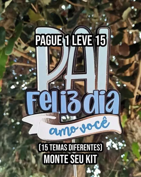 Arquivo De Corte Topo De Bolo Dia Dos Pais 4 Studio+14