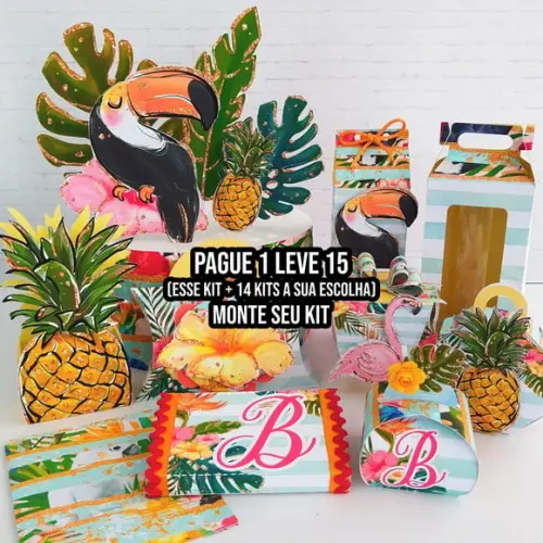 Arquivo de Corte Tropical Adulto Studio/pdf