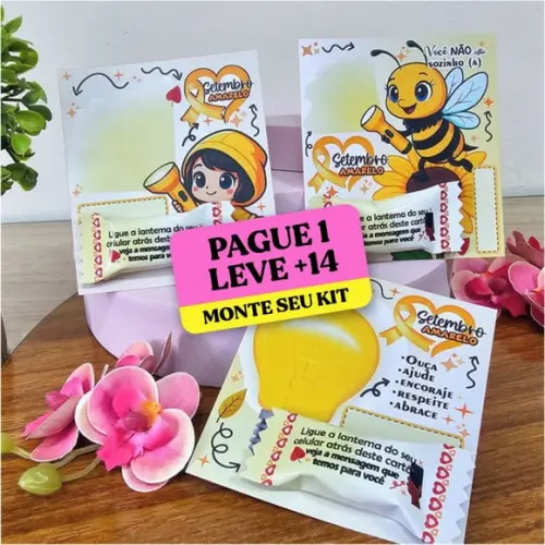 Arquivo Digital Card Balinhas Setembro Amarelo 1