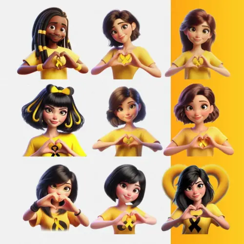 Arquivo Digital Mascotes Setembro Amarelo
