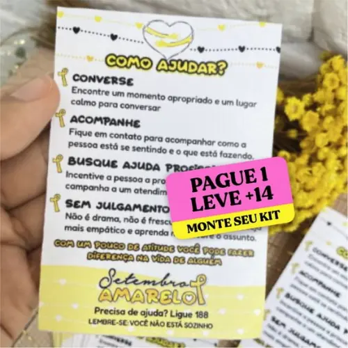 Arquivo Digital Panfleto Setembro Amarelo