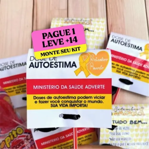 Arquivo Digital Pirulito Dose Alto Estima Setembro Amarelo