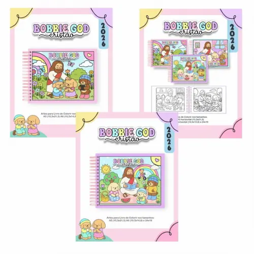 Arquivo Digital Volta às Aulas Bobbie Goods Menina