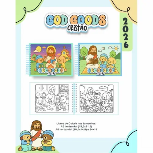 Arquivo Digital Volta às Aulas Bobbie Goods Cristão Menino