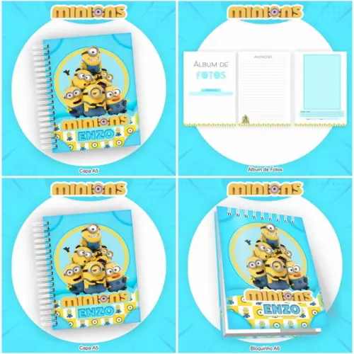 Arquivo Digital Volta às Aulas Minions