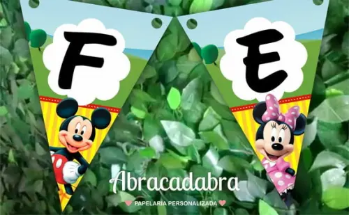 Bandeirola Digital a Casa do Mickey