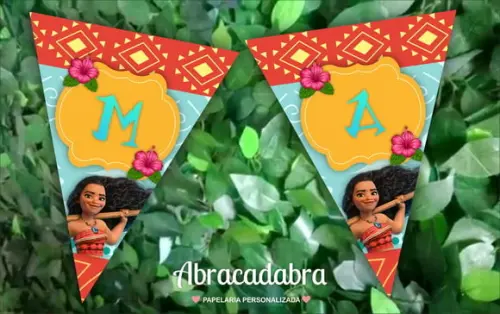 Bandeirola Digital Moana
