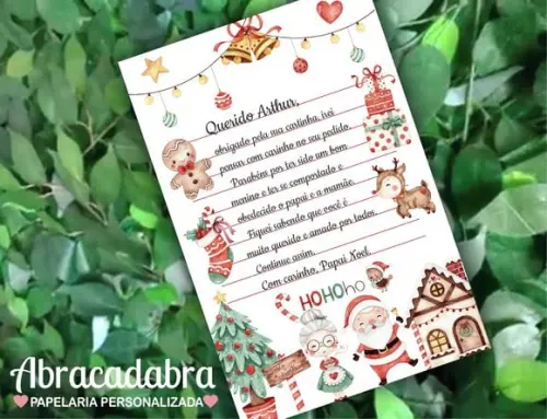 Cartinha Papai Noel Digital