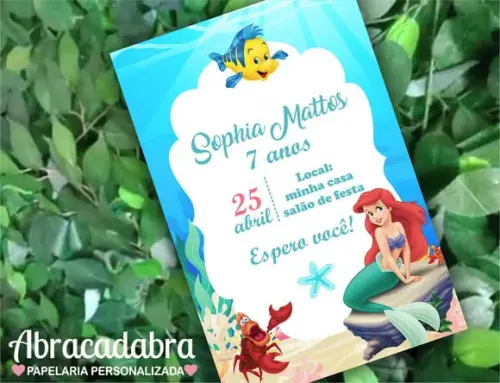 Convite Digital Ariel