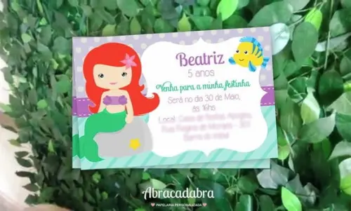 Convite Digital Ariel