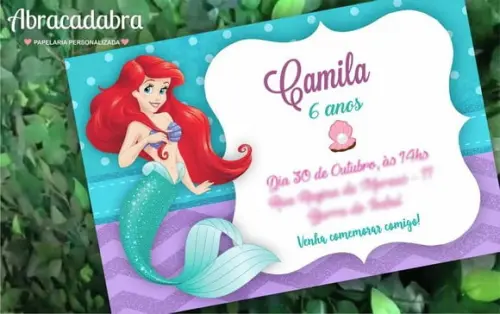 Convite Digital Ariel