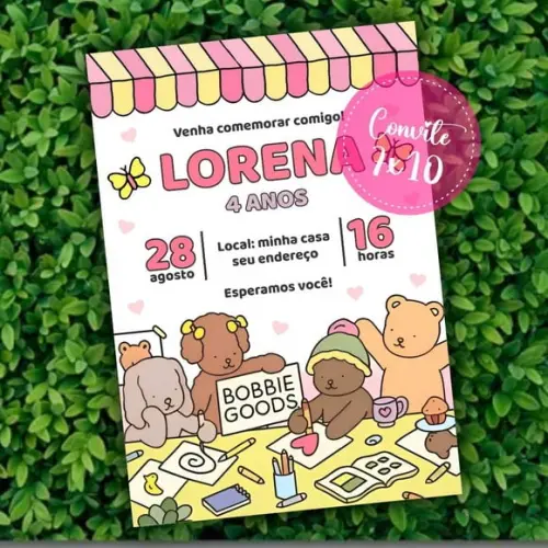 Convite Digital Bobbie Goods