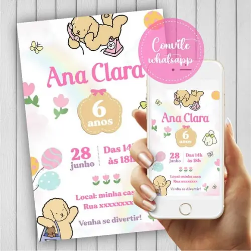 Convite Digital Bobbie Goods