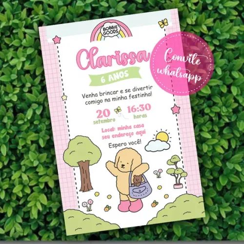 Convite Digital Bobbie Goods